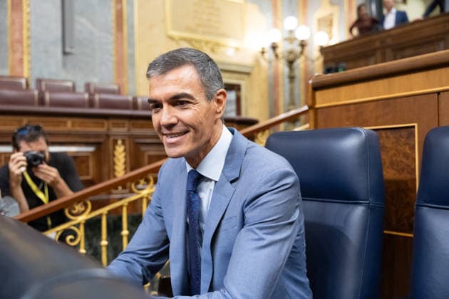The Government Once Again Faces Questions from Congress Regarding the Crisis in Ceuta Prime Minister Pedro Sánchez during a question-and-answer session with the Government in the Congress of Deputies on September 16, 2026, in Madrid, Spain. The migration crisis that Ceuta has been experiencing since last July is once again the focus of the opposition’s questions to the government during the question-and-answer session, with inquiries such as what plans exist for the autonomous city and whether the government believes that Spain’s image abroad has been tarnished by the irregular entry of migrants. September 16 SEPTEMBER 2026 Jesús Hellí Madrid Madrid, Spain  Copyright: xJesusxHellinx 7778241