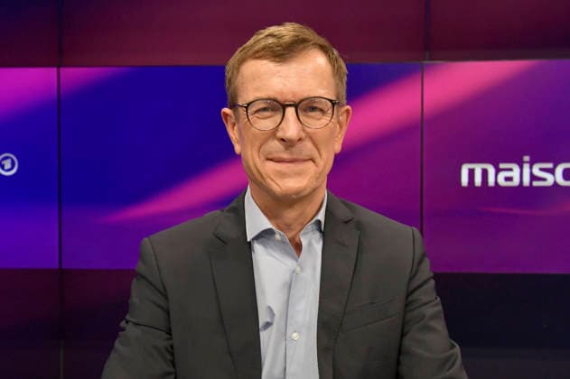 Christoph von Marschall on the ARD talk show *maischberger* at the studio in Berlin-Adlershof, Berlin, September 15, 2026 Foto:xM.xBehrensx xFuturexImagex maischberger1509_6923