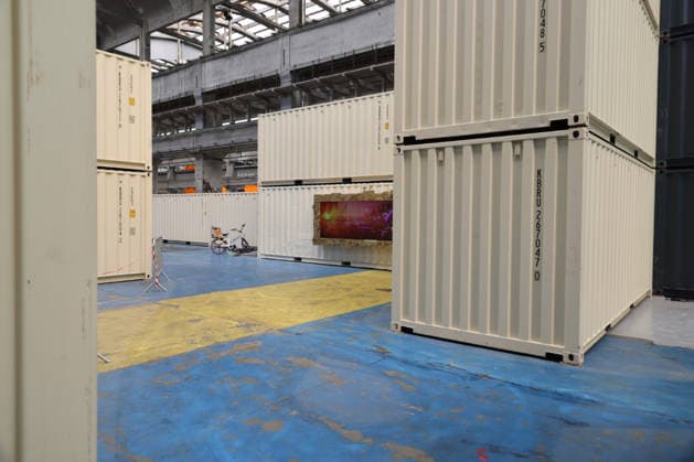 18th Lyon Biennale of Contemporary Art, September 16, 2026, Lyon, France; 18th Lyon Biennale of Contemporary Art, curated by Catherine Nicols; shown here is the main hall, Grande Locos, the former TGV manufacturing halls, Lyon, Auvergne-Rhône-Alpes, France
