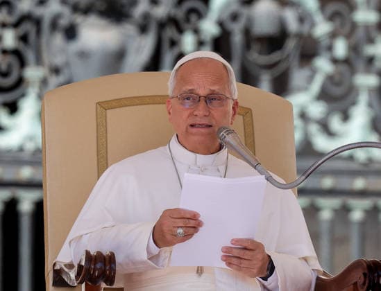 September 16, 2026, Roma, Roma: Pope Leo XIV leads the weekly general audience in Saint Peter s Square, Vatican City, 16 September 2026. ANSA GIUSEPPE LAMI. Roma Roma  - ZUMAa110 20260916_zaf_a110_002 Copyright: xGiuseppexLamix