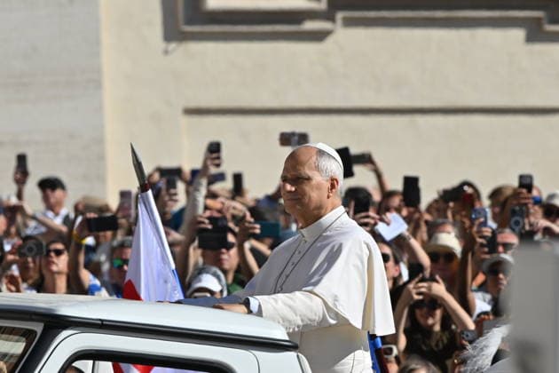 Vatican Italy,Rome,Vatican 2026 09 16 Pope Leo XIV during his weekly general audience in St Peter s Square at the Vatican.Copyright Alessia Giuliani Catholicpressphoto EDITORIAL USE ONLY - NO BOOKS Copyright: xx