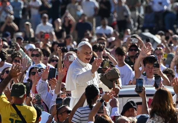Vatican Italy,Rome,Vatican 2026 09 16 Pope Leo XIV during his weekly general audience in St Peter s Square at the Vatican.Copyright Alessia Giuliani Catholicpressphoto EDITORIAL USE ONLY - NO BOOKS Copyright: xx