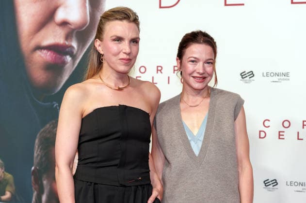Lena Stahl and Hannah Herzsprung at the premiere of the movie *Corpus Delicti* at the Mathäser Filmpalast in Munich, September 15, 2026 Foto:xN.xKolinzx xFuturexImagex delicti_6941