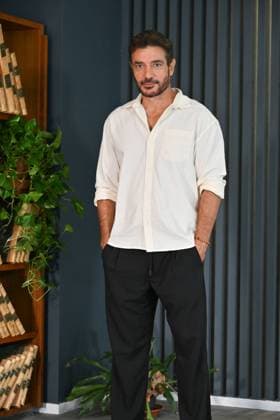 IPA88594071 - Rome: RAI Headquarters on Via Severo. Photocall for the Giovannino Guareschi TV series. Pictured: Giuseppe Zeno  Copyright: xMaurizioxD Avanzox xMaurizioxDxAvanzox IPA88594071