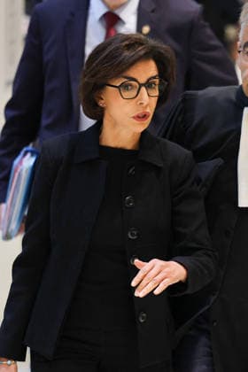 Rachida Dati and Carlos Ghosn Trial - Paris Mayor of the 7th district of Paris and Former French Minister Rachida Dati pictured on the first day of corruption and influence trial in Paris, France on September 16 2026. Rachida Dati is accused of corruption and influence peddling over Ä900,000 she received in consultancy fees from a company linked to Renault-Nissan while serving as an MEP. Photo by Raphaël Lafargue ABACAPRESS.COM Paris France  Copyright: xLafarguexRaphael ABACAx