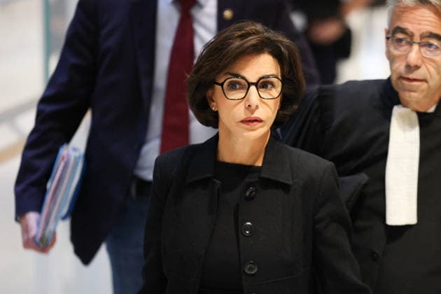 Rachida Dati and Carlos Ghosn Trial - Paris Mayor of the 7th district of Paris and Former French Minister Rachida Dati pictured on the first day of corruption and influence trial in Paris, France on September 16 2026. Rachida Dati is accused of corruption and influence peddling over Ä900,000 she received in consultancy fees from a company linked to Renault-Nissan while serving as an MEP. Photo by Raphaël Lafargue ABACAPRESS.COM Paris France  Copyright: xLafarguexRaphael ABACAx