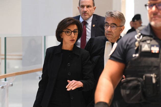 Rachida Dati and Carlos Ghosn Trial - Paris Mayor of the 7th district of Paris and Former French Minister Rachida Dati pictured on the first day of corruption and influence trial in Paris, France on September 16 2026. Rachida Dati is accused of corruption and influence peddling over Ä900,000 she received in consultancy fees from a company linked to Renault-Nissan while serving as an MEP. Photo by Florian Poitout ABACAPRESS.COM Paris France  Copyright: xPoitoutxFlorian ABACAx