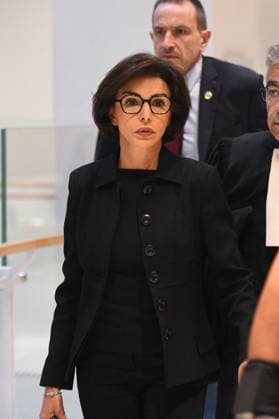 Rachida Dati and Carlos Ghosn Trial - Paris Mayor of the 7th district of Paris and Former French Minister Rachida Dati pictured on the first day of corruption and influence trial in Paris, France on September 16 2026. Rachida Dati is accused of corruption and influence peddling over Ä900,000 she received in consultancy fees from a company linked to Renault-Nissan while serving as an MEP. Photo by Florian Poitout ABACAPRESS.COM Paris France  Copyright: xPoitoutxFlorian ABACAx