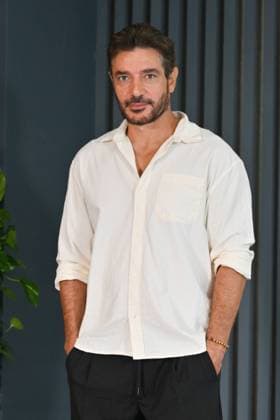 IPA88594046 - Rome: RAI Headquarters on Via Severo. Photocall for the Giovannino Guareschi TV series. Pictured: Giuseppe Zeno  Copyright: xMaurizioxD Avanzox xMaurizioxDxAvanzox IPA88594046