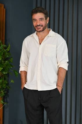 IPA88594075 - Rome: RAI Headquarters on Via Severo. Photocall for the Giovannino Guareschi TV series. Pictured: Giuseppe Zeno  Copyright: xMaurizioxD Avanzox xMaurizioxDxAvanzox IPA88594075
