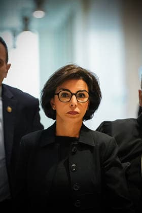 Rachida Dati Trial Aurelien Morissard MAXPPP MAXPPP Paris, Sept. 16, 2026 Former French Culture Minister Rachida Dati arrives at a Paris courthouse for her trial on corruption charges, in Paris, France, Wednesday, September 16, 2026 Aurelien Morissard MAXPPP Paris France  Copyright: xMAXPPPxAurelienxMorissard MAXPPPx MOR202609169647 MOR202609169647