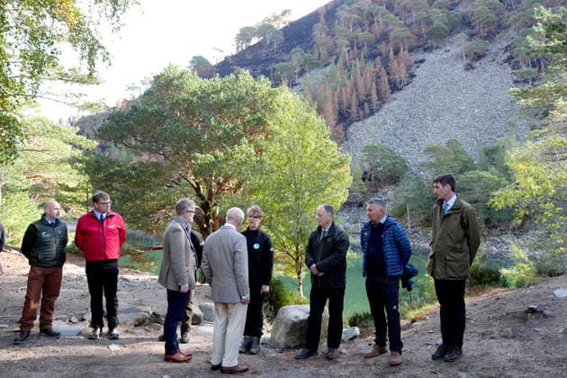 . 16 09 2026. Cairngorms ,United Kingdom. King Charles III during a visit to the Cairngorms National Park in Scotland, United Kingdom.  xPoolx xi-Imagesx IIM-27008-0002