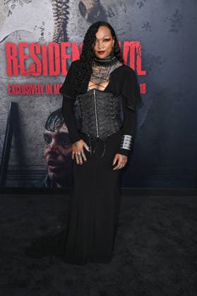 Kali Reis at the world premiere of the movie *Resident Evil* at the United Theater on Broadway in Los Angeles, September 15, 2026 Foto:xD.xStarbuckx xFuturexImagex evil_6992