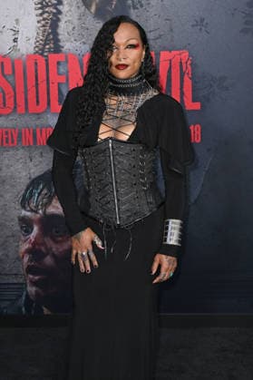 Kali Reis at the world premiere of the movie *Resident Evil* at the United Theater on Broadway in Los Angeles, September 15, 2026 Foto:xD.xStarbuckx xFuturexImagex evil_6993