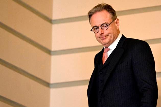 PM Bart De Wever meets Antonio Costa (President of the European Council) BRUSSELS, BELGIUM - SEPTEMBER 16 : PM Bart De Wever meets Antonio Costa (President of the European Council) on September 16, 2026 in Brussels, Belgium, 16 09 2026 Brussels Belgium  Copyright: xDidierxLebrunx