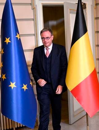 PM Bart De Wever meets Antonio Costa (President of the European Council) BRUSSELS, BELGIUM - SEPTEMBER 16 : PM Bart De Wever meets Antonio Costa (President of the European Council) on September 16, 2026 in Brussels, Belgium, 16 09 2026 Brussels Belgium  Copyright: xDidierxLebrunx