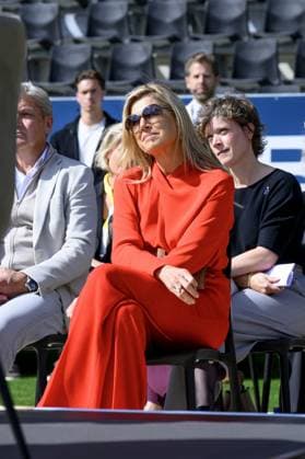 Queen Maxima at Meeting About Documentary Real Men Don t Cry - Netherlands Queen Máxima of the Netherlands attends a meeting of the Cinetree Foundation regarding the documentary Echte Mannen Huilen Niet (Real Men Don t Cry) at the NAC Breda stadium in Breda, Netherlands on September 16, 2026. The documentary focuses on the mental health of men in the world of football. Photo by Patrick van Emst NL Beeld ABACAPRESS.COM Netherlands  Copyright: xBrunoxPress ABACAx
