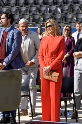 Queen Maxima at Meeting About Documentary Real Men Don t Cry - Netherlands Queen Máxima of the Netherlands attends a meeting of the Cinetree Foundation regarding the documentary Echte Mannen Huilen Niet (Real Men Don t Cry) at the NAC Breda stadium in Breda, Netherlands on September 16, 2026. The documentary focuses on the mental health of men in the world of football. Photo by Patrick van Emst NL Beeld ABACAPRESS.COM Netherlands  Copyright: xBrunoxPress ABACAx