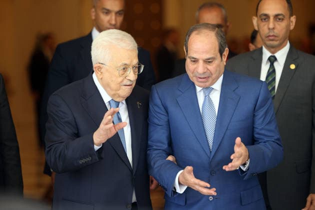 Palestinian President Mahmoud Abbas Meets Egyptian President in Cairo Palestinian President Mahmoud Abbas meets Egyptian President Abdel Fatah al-Sisi in Cairo, Egypt, on September 16, 2026. The two leaders discussed the latest developments concerning the Palestinian cause and regional developments. Abbas arrived in Cairo on September 15 for a two-day official visit that included a summit with al-Sisi. Photo by Thaer Ganaim apaimages Ramallah West Bank Palestinian Territory 160926_Egypt_PPO_00(3) Copyright: xapaimagesxThaerxGanaimx xapaimagesx