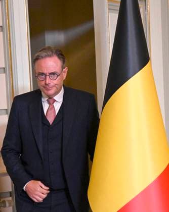 PM Bart De Wever meets Antonio Costa (President of the European Council) BRUSSELS, BELGIUM - SEPTEMBER 16 : PM Bart De Wever meets Antonio Costa (President of the European Council) on September 16, 2026 in Brussels, Belgium, 16 09 2026 Brussels Belgium  Copyright: xDidierxLebrunx