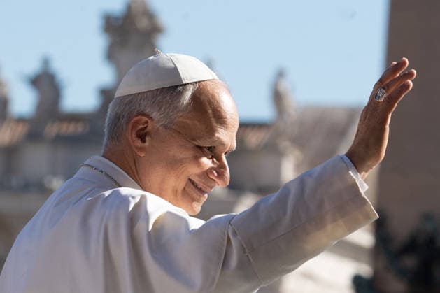Pope Leo XIV Attends Weekly General Audience - Vatican City Pope Leo XIV attends the weekly general audience at St Peter s Square in Vatican City on September 16, 2026. Photo by Andrea Bracaglia ABACAPRESS.COM Vatican City Vatican City  Copyright: xBracagliaxAndrea ABACAx