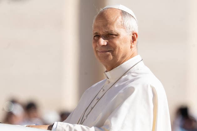 Pope Leo XIV Attends Weekly General Audience - Vatican City Pope Leo XIV attends the weekly general audience at St Peter s Square in Vatican City on September 16, 2026. Photo by Andrea Bracaglia ABACAPRESS.COM Vatican City Vatican City  Copyright: xBracagliaxAndrea ABACAx