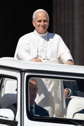 Pope Leo XIV Attends Weekly General Audience - Vatican City Pope Leo XIV attends the weekly general audience at St Peter s Square in Vatican City on September 16, 2026. Photo by Andrea Bracaglia ABACAPRESS.COM Vatican City Vatican City  Copyright: xBracagliaxAndrea ABACAx