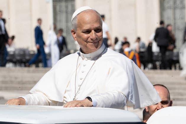 Pope Leo XIV Attends Weekly General Audience - Vatican City Pope Leo XIV attends the weekly general audience at St Peter s Square in Vatican City on September 16, 2026. Photo by Andrea Bracaglia ABACAPRESS.COM Vatican City Vatican City  Copyright: xBracagliaxAndrea ABACAx