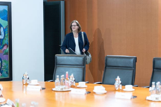 Berlin, Cabinet Meeting Berlin, Cabinet Meeting, Federal Government, Karin Prien, Federal Minister, Education, Family Berlin Berlin GER