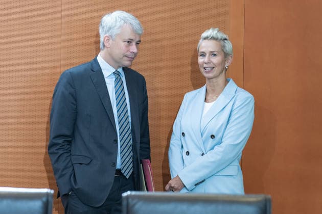 Berlin, Cabinet Meeting Berlin, Cabinet Meeting, Federal Government, Steffen Bilger, Federal Minister of Transportation, Silvia Breher, Parliamentary State Secretary Berlin Berlin GER