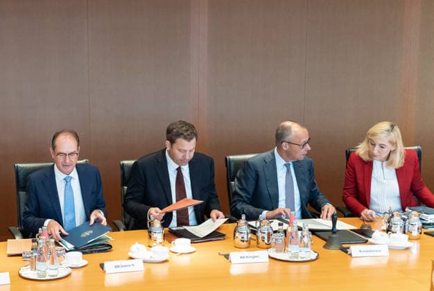 Berlin, Cabinet Meeting Berlin, Cabinet Meeting, Federal Government, Federal Chancellor, Friedrich Merz, Minister in the Chancellor s Office, Nina Warken, Alexander Dobrindt, Federal Minister of the Interior, Lars Klingbeil, Federal Minister of Finance, Vice Chancellor Berlin Berlin GER