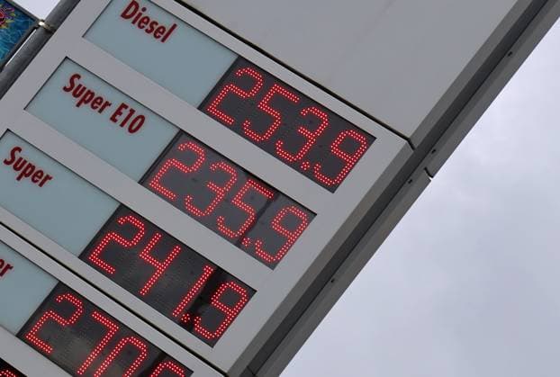 Gas Prices, September 16, 2026, Koelleda, Gas Prices: This afternoon, diesel costs 2.539â‚¬, premium gas is 2.419â‚¬, and E10 is the cheapest at 2.359â‚¬