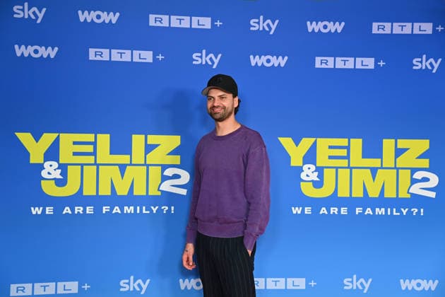 Jimi Blue OCHSENKNECHT, single frame, cropped close-up, half-length shot, half-figure PHOTO CALL to kick off Season 2 of the Sky Original series *Yeliz Jimi We Are Family* on September 16, 2026, in Unterföhring