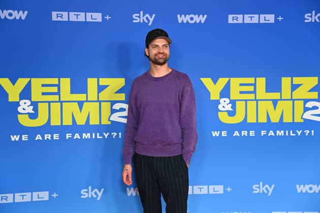 Jimi Blue OCHSENKNECHT, single frame, cropped close-up, half-length shot, half-figure PHOTO CALL to kick off Season 2 of the Sky Original series *Yeliz Jimi We Are Family* on September 16, 2026, in Unterföhring