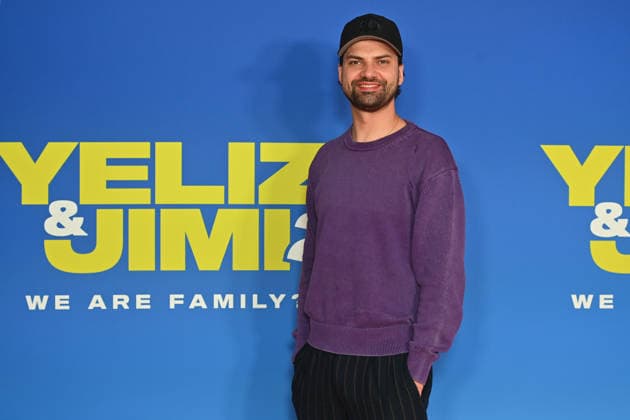 Jimi Blue OCHSENKNECHT, single frame, cropped close-up, half-length shot, PHOTO CALL to kick off Season 2 of the Sky Original series *Yeliz Jimi We Are Family* on September 16, 2026, in Unterföhring