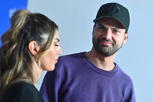 Jimi Blue OCHSENKNECHT and Yeliz KOC at a photo call to kick off Season 2 of the Sky Original series *Yeliz Jimi: We Are Family* on September 16, 2026, in Unterföhring