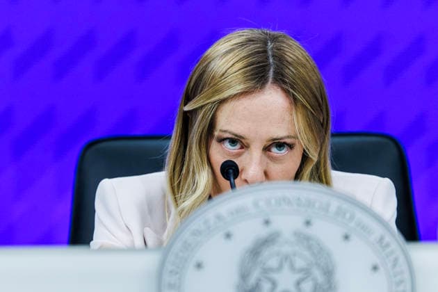 September 16, 2026, Rome, Italia, Italy: Prime Minister Giorgia Meloni during the press conference following the Council of Ministers meeting on the abolition of the car tax, Rome, 16 09 2026 Rome Italy  - ZUMAa289 20260916_zia_a289_024 Copyright: xFrancescoxFotiax xAgfx