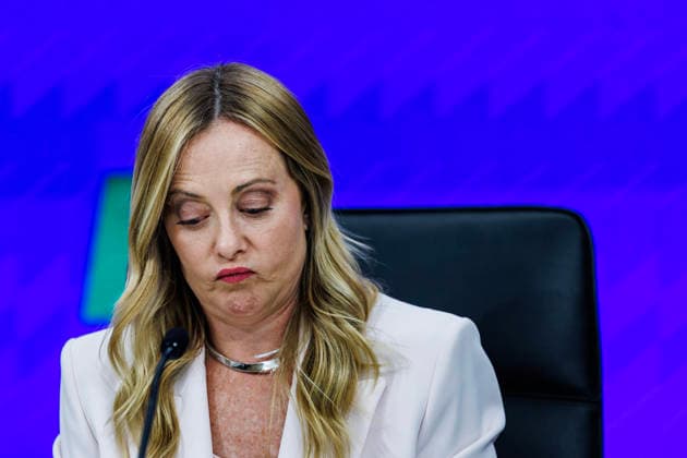 September 16, 2026, Rome, Italia, Italy: Prime Minister Giorgia Meloni during the press conference following the Council of Ministers meeting on the abolition of the car tax, Rome, 16 09 2026 Rome Italy  - ZUMAa289 20260916_zia_a289_045 Copyright: xFrancescoxFotiax xAgfx