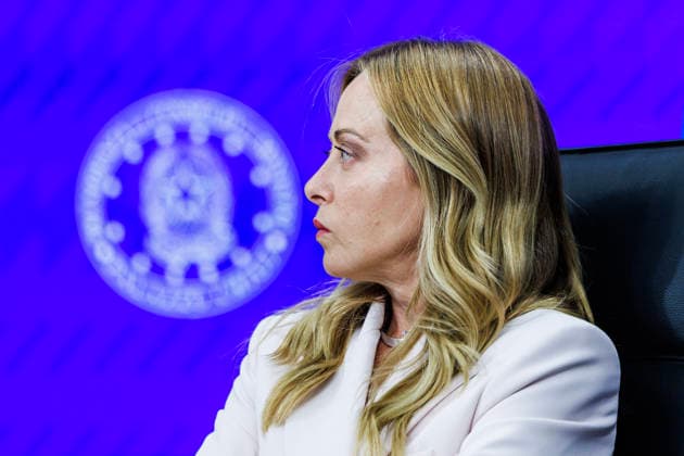 September 16, 2026, Rome, Italia, Italy: Prime Minister Giorgia Meloni during the press conference following the Council of Ministers meeting on the abolition of the car tax, Rome, 16 09 2026 Rome Italy  - ZUMAa289 20260916_zia_a289_048 Copyright: xFrancescoxFotiax xAgfx