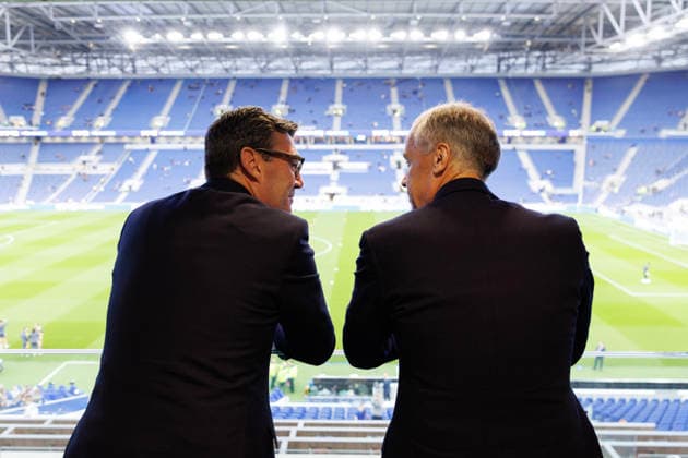 Prime Minister Andy Burnham meets Mark Carney 16 09 2026. Liverpool, United Kingdom. Prime Minister Andy Burnham bilateral meeting with Mark Carney, Prime Minister of Canada at the Hill Dickinson Stadium ahead of the Everton v Wolves football match., Credit:Ben Perry B66 Avalon United Kingdom, Merseyside, Liverpool, Hill Dickinson Stadium  Copyright: xBenxPerryx xB66x xAvalonx 1135385180