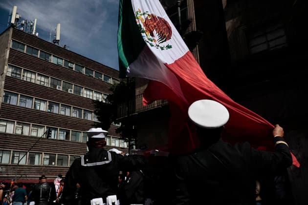 September 16, 2026, Mexico City, Cdmx, Mexico: As part of the celebration of the 216th of the Cry of Independence in Mexico, the Military Civic Parade of the Country s Armed Forces was held: thousands of elements of the Ministry of National Defense (DEFENSA), Ministry of the Navy (SEMAR), National Guard (GN), Mexican Air Force (FAM), with their different divisions such as Special Forces, Paratroopers, Cavalry, Tactical Vehicles, rescuers, among others, filled the streets surrounding the ZoÂ³calo of the city before starting to enlist with their battalions, coordinate, use their wardrobes, arrange and keep the horses calm, train vehicles and rehearse before marching in front of President Claudia Sheimbaum, who is the Supreme Commander of the  - ZUMAp204 20260916_zip_p204_018 Copyright: xJosuexPerezx