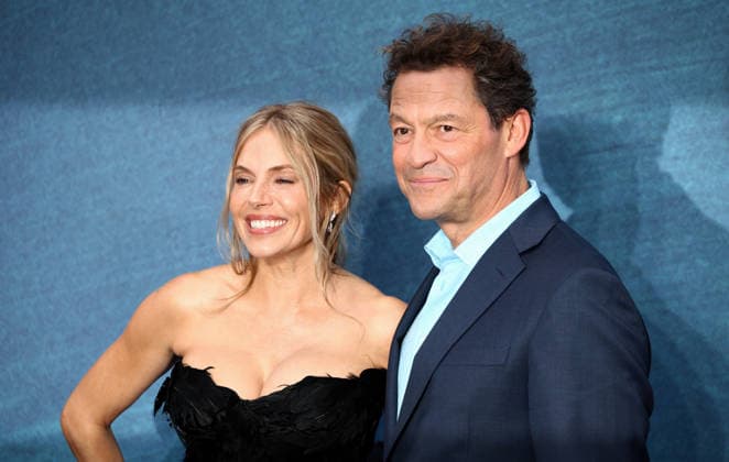 September 16, 2026, London, United Kingdom: Sienna Miller and Dominic West attend the War World premiere at Odeon Luxe Leicester Square. London United Kingdom  - ZUMAs197 20260916_aaa_s197_155 Copyright: xFredxDuvalx