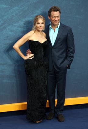 September 16, 2026, London, United Kingdom: Sienna Miller and Dominic West attend the War World premiere at Odeon Luxe Leicester Square. London United Kingdom  - ZUMAs197 20260916_aaa_s197_157 Copyright: xFredxDuvalx