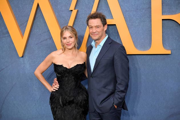 Sienna Miller and Dominic West attend the War World Premiere at Odeon Luxe Leicester Square in London, England Featuring: Sienna Miller, Dominic West Where: London, United Kingdom When: 16 Sep 2026 Credit: Cover Images EDITORIAL USE ONLY. NOT FOR USE BY NEWSPAPERS BASED IN THE UK. Copyright: xx coverimg56027587