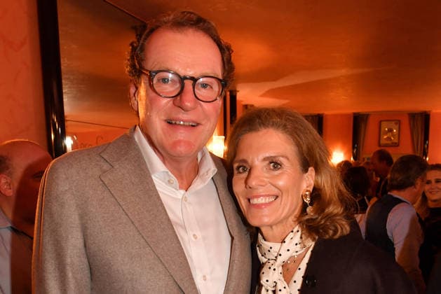 Franz Georg Strauss and Birgit Strauss at the premiere of *Oktoberfest: A Musical—An Almost True Story* on September 16, 2026, at the Komoedie Bayerischer Hof in Munich. Franz Georg Strauss and Birgit Strauss attend the premiere of *Oktoberfest: A Musical—An Almost True Story* on September 16, 2026 at the Komoedie Bayeri