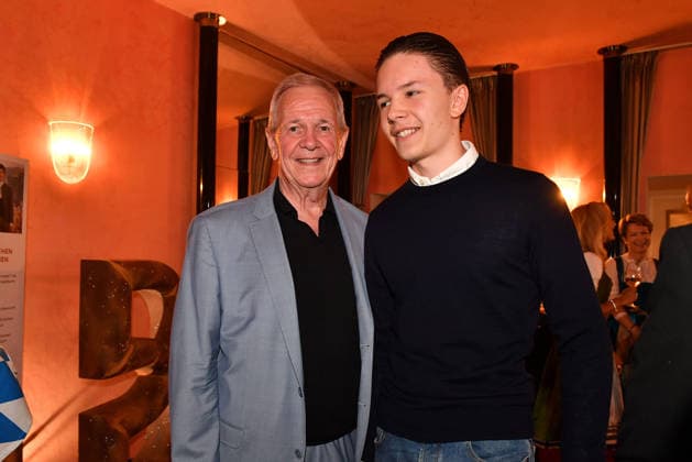 Fritz Egner and his son Levon Egner at the premiere of *Oktoberfest: A Musical—An Almost True Story*Ö An Almost True Story premieres on September 16, 2026, at the Komoedie Bayerischer Hof in Munich. Fritz Egner and his son Levon Egner attend the premiere of Oktoberfest: A Musical—An Almost True Story ¦ on September 16, 20