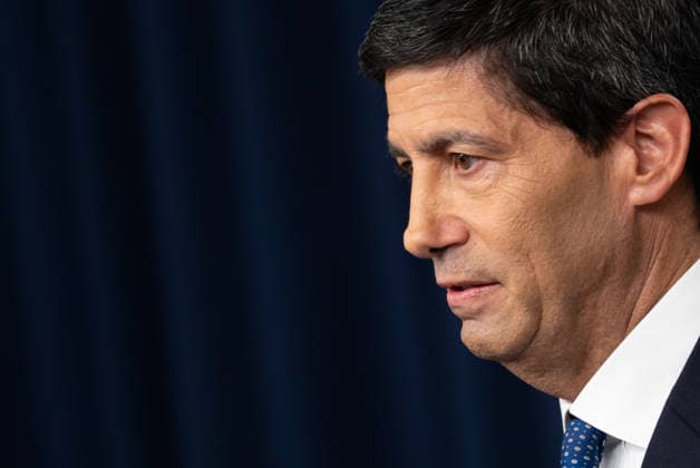 Fed Chair Warsh holds press conference on interest rates WASHINGTON, D.C., UNITED STATES - SEPTEMBER 16: Federal Reserve Chair Kevin Warsh speaks during a news conference following Federal Open Market Committee meetings at Federal Reserve Headquarters in Washington, D.C., on September 16, 2026. The Federal Reserve raised interest rates by a quarter of a percentage point in the first increase since 2023. Mehmet Eser Anadolu Washington DC United States. Editorial use only. Please get in touch for any other usage.  Copyright: x2026xAnadoluxMehmetxEserx