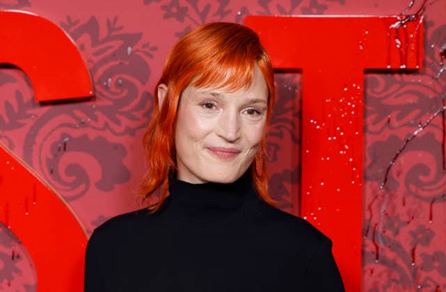 Vicky Krieps arrives on the red carpet for the Netflix Monster: The Lizzie Borden Story New York Premiere on Wednesday, September 16, 2026 in New York City.  NYP20260916121 JohnxAngelillo
