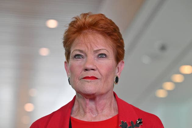 PAULINE HANSON PRESSER, One Nation Leader Pauline Hanson at a press conference at Parliament House in Canberra, Thursday, September 17, 2026. ( NO ARCHIVING CANBERRA AUSTRALIAN CAPITAL TERRITORY Australia  Copyright: xMICKxTSIKASx 20260917198689974794