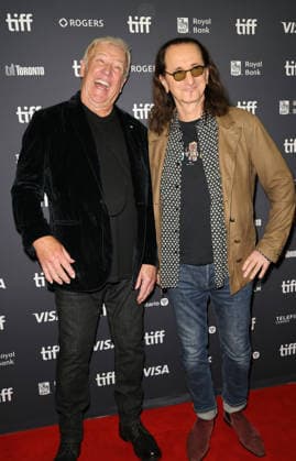 Alex Lifeson, Geddy Lee At the premiere of Neil Peart: No One s Disciple during the 2026 Toronto International Film Festival at Princess of Wales Theatre on September 16, 2026 in Toronto, Ontario. Copyright: xHumbertoxServin Clasos MediaPunchx